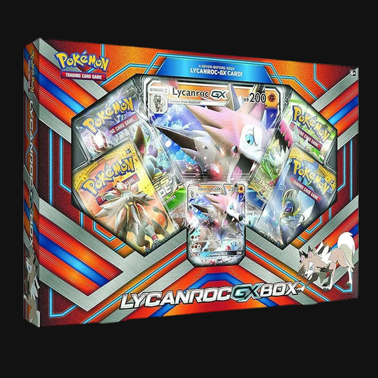 Sun & Moon Lycanroc GX Collection Box