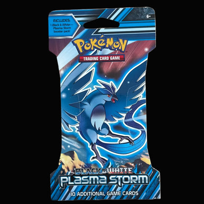 Black & White Plasma Storm Sleeved Booster Pack