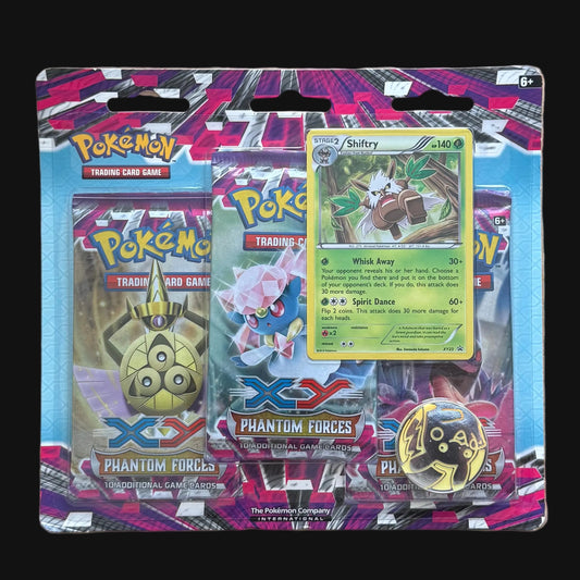 XY Phantom Forces 3-Pack Blister - Shiftry Promo