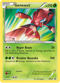 Genesect BW99 - NM