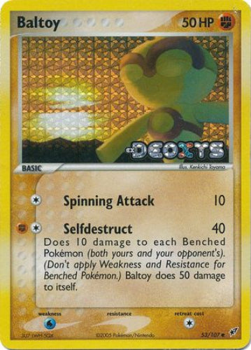 Baltoy 53/107 (Reverse Holofoil) - NM