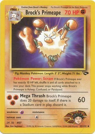 Brock's Primeape 35/132 - NM-