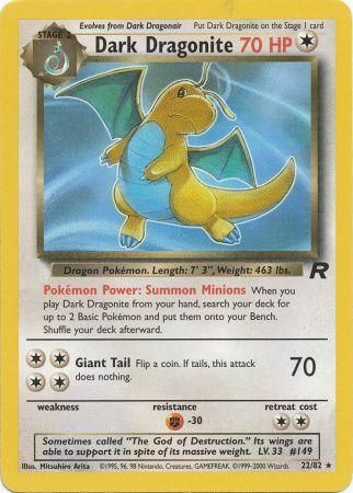 Dark Dragonite 22/82 - HP-