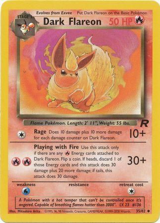Dark Flareon 35/82 - MP-