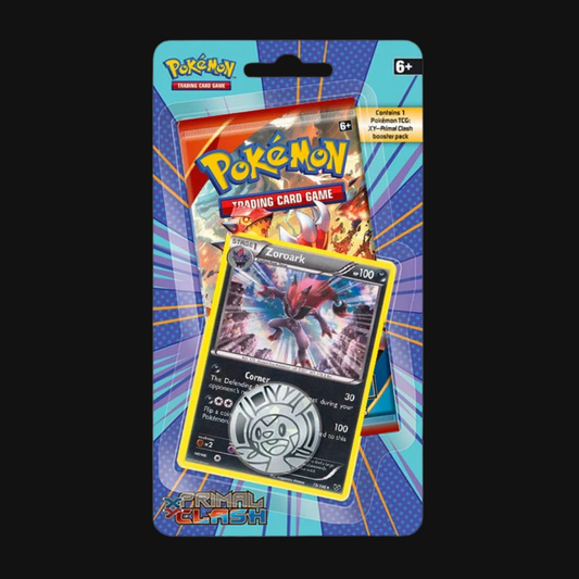 XY Primal Clash Checklane Blister Pack - Zoroark Promo