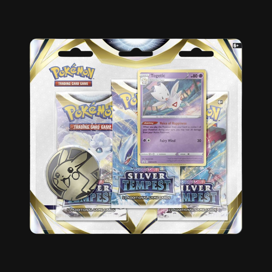 Sword and Shield Silver Tempest 3-Pack Blister - Togetic Promo