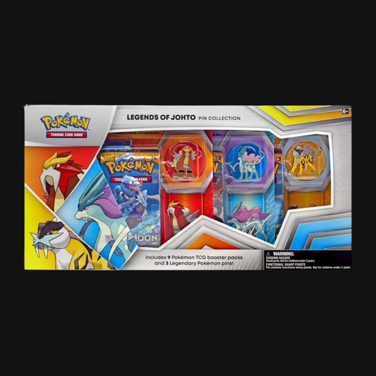 XY Legends of Johto Pin Collection Box