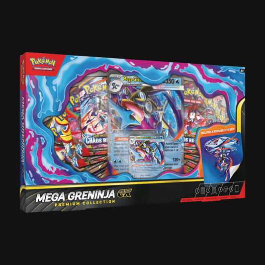 Mega Evolution Mega Greninja ex Premium Collection Box