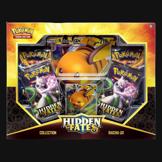 Sun & Moon Hidden Fates Raichu GX Collection Box