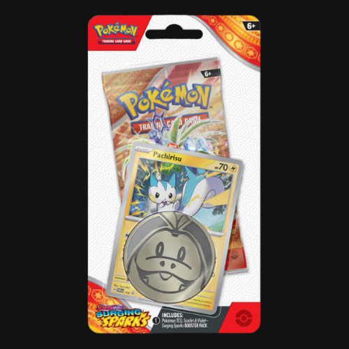 2024 Scarlet & Violet Surging Sparks blister pack Pachirisu sealed — KeepitSealdz