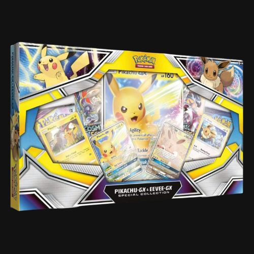 Sun & Moon Pikachu GX & Eevee GX Special Collection Box