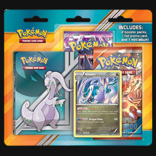 XY Goodra Mini Album 2-Pack Blister/ Phantom Forces & Primal Clash