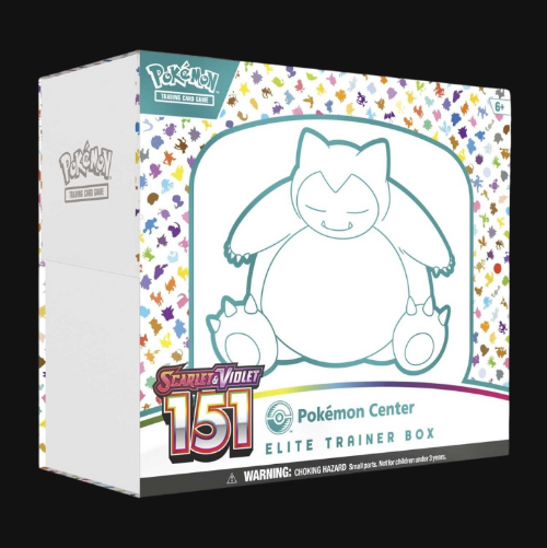 Pokémon Elite Trainer Box packaging with character illustration on a white background