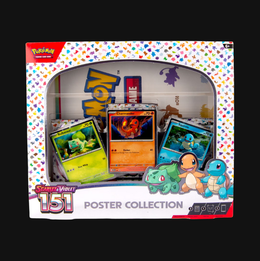 Scarlet & Violet 151 Poster Collection Box (Starters Promos)