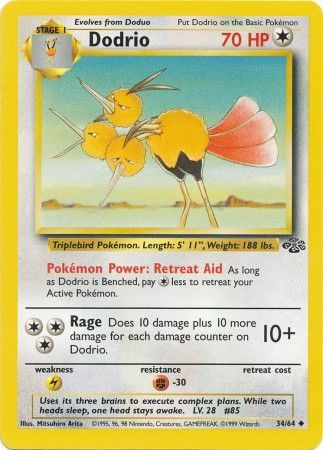 Dodrio 34/64 - NM