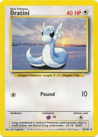 Dratini 26/102 - NM