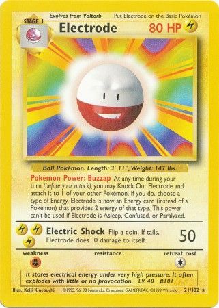 Electrode 21/102 - NM