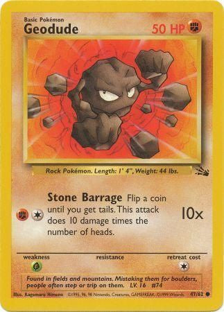 Geodude 47/62 - LP-