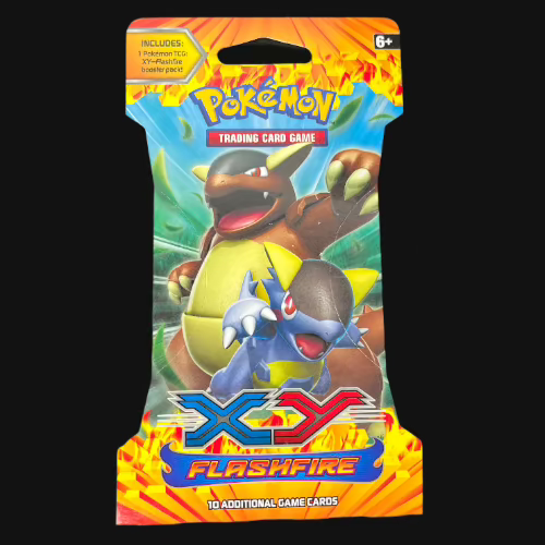 XY Flashfire Sleeved Booster Pack