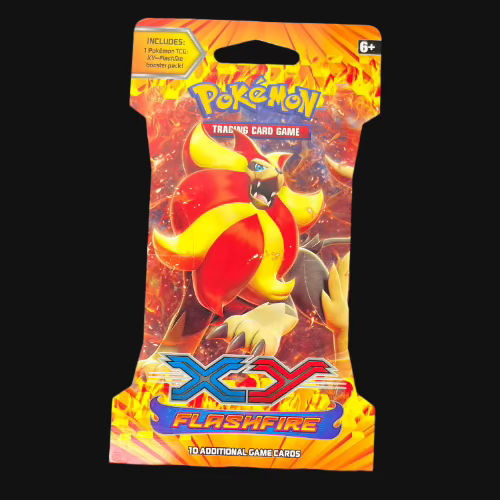 XY Flashfire Sleeved Booster Pack