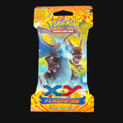 XY Flashfire Sleeved Booster Pack