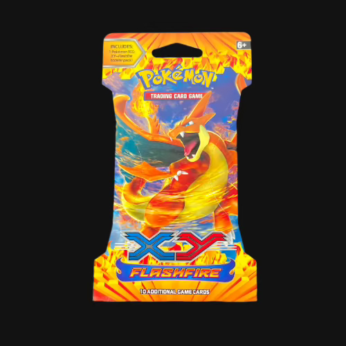 XY Flashfire Sleeved Booster Pack