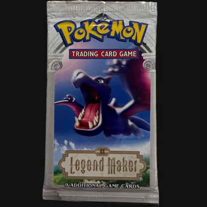 2006 EX Legend Maker sealed booster pack back — KeepitSealdz