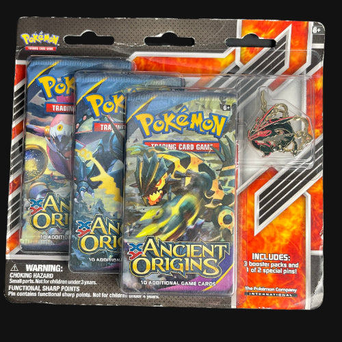 Pokemon XY Ancient Origins Shiny Mega Rayquaza Pin Collection