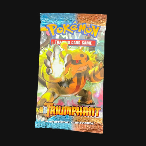 2010 HGSS Triumphant sealed booster pack front — KeepitSealdz