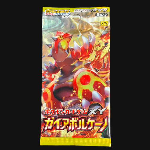 Japanese 1st Edition XY Gaia Volcano Booster Pack