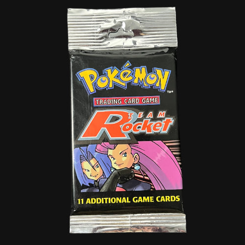 2000 Team Rocket hanger sealed booster pack back — KeepitSealdz