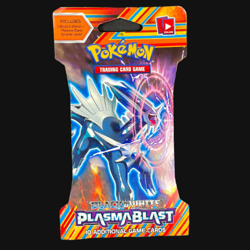 Black & White Plasma Blast Sleeved Booster Pack