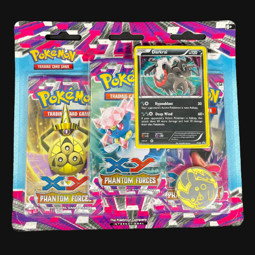 XY Phantom Forces 3-Pack Blister (Darkrai Promo)