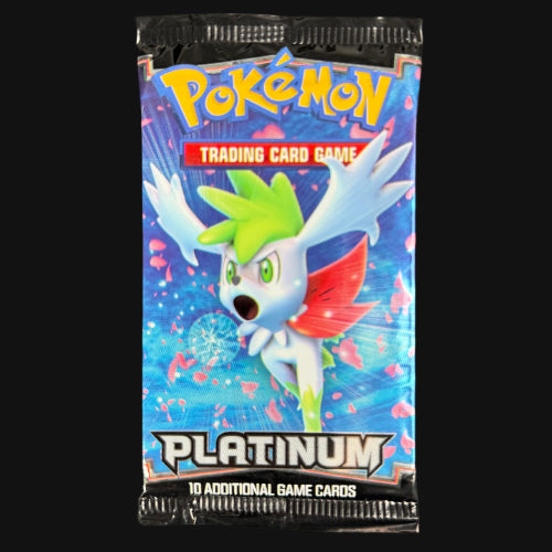 2009 Platinum Base Set sealed booster pack front — KeepitSealdz