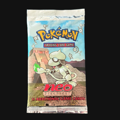2000 Neo Discovery unlimited sealed booster pack detail — KeepitSealdz