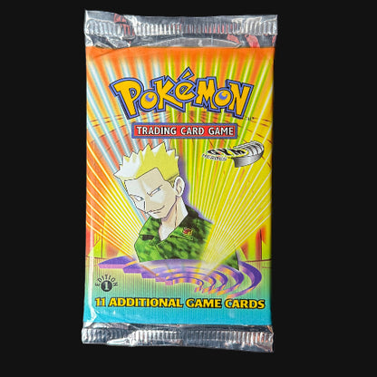 1st Edition Gym Heroes Booster Pack