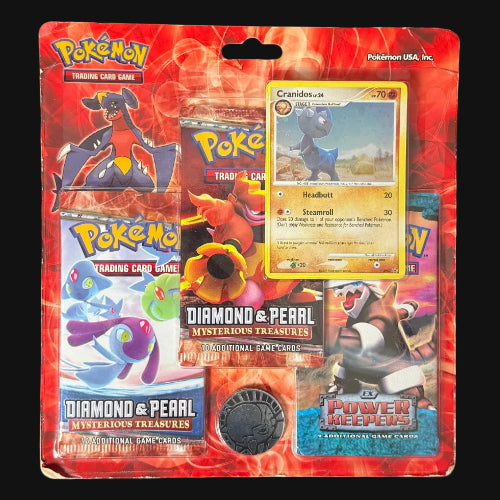Ex Power Keepers/D&P Mysterious Treasures 3-Pack Blister - Cranidos Promo