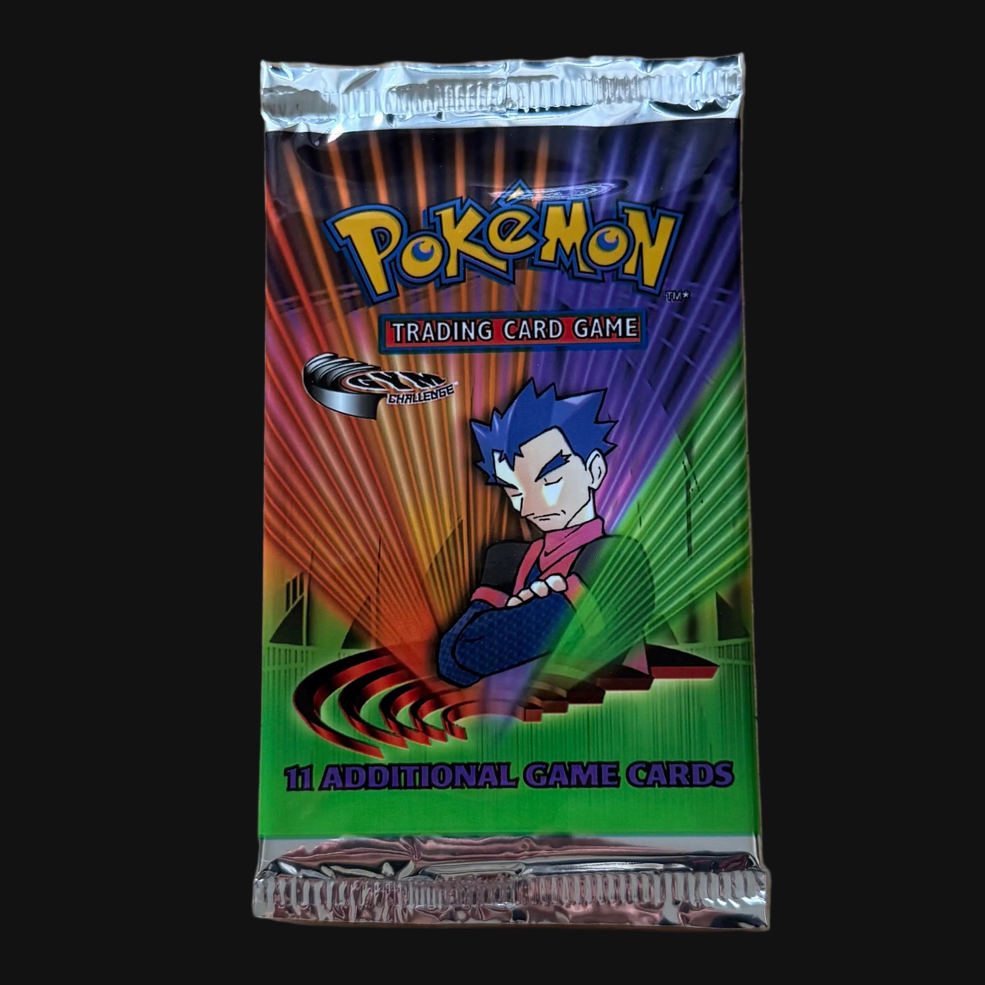 2000 Gym Challenge unlimited sealed booster pack back — KeepitSealdz