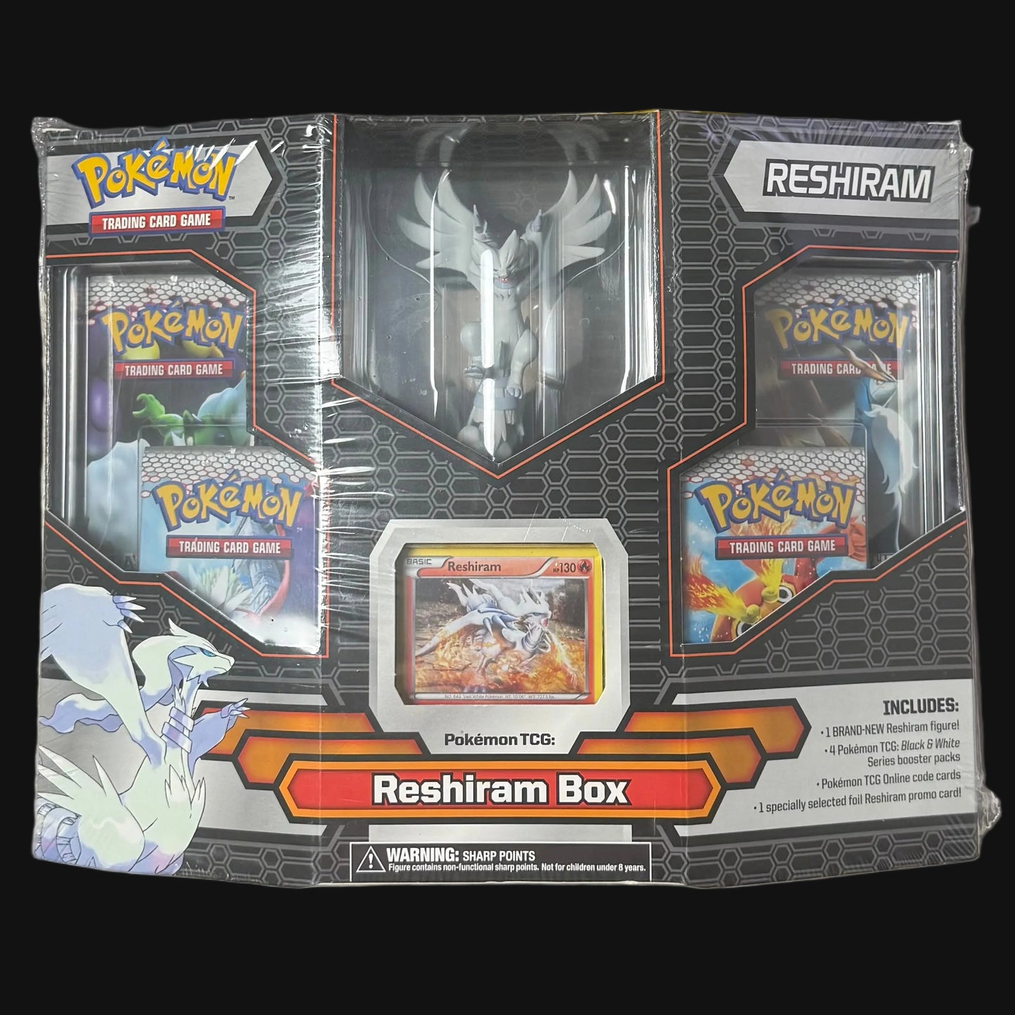 Black & White Reshiram Collection Box sealed — KeepitSealdz