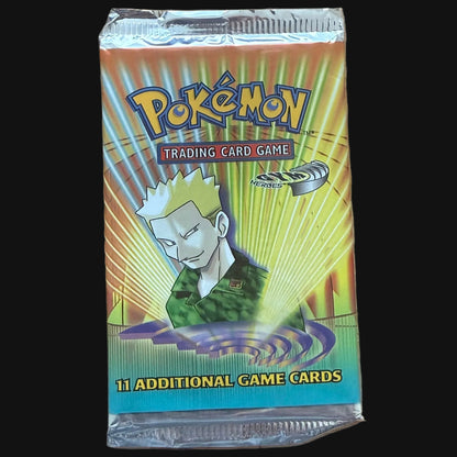 2000 Gym Heroes unlimited sealed booster pack detail — KeepitSealdz
