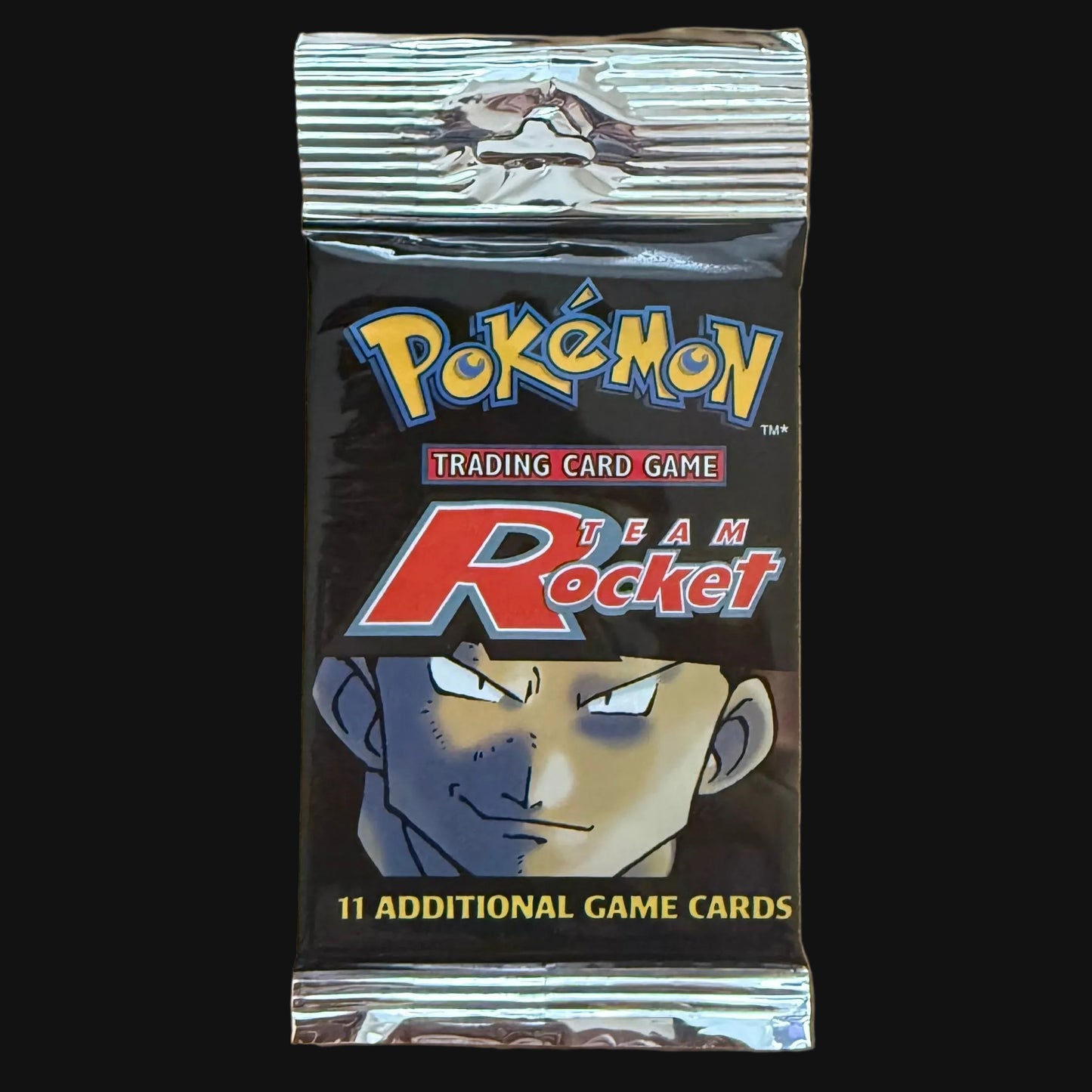 2000 Team Rocket hanger sealed booster pack front — KeepitSealdz