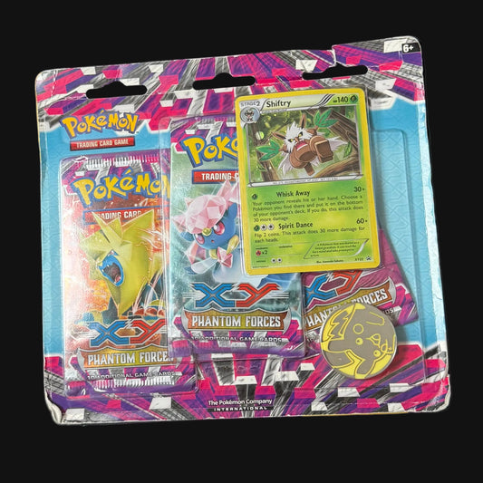 XY Phantom Forces 3-Pack Blister - Shiftry Promo