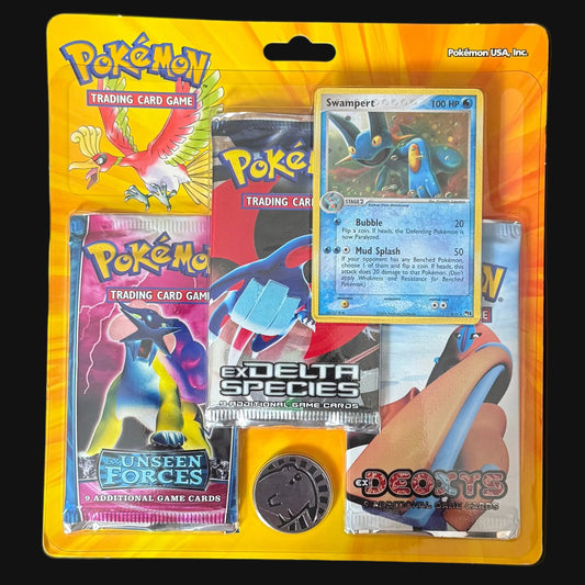 Ex 3-Pack Blister - Swampert Promo