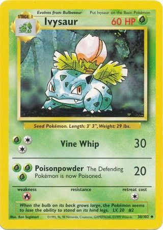 Ivysaur 30/102 - NM
