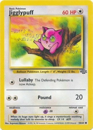 Jigglypuff 54/64 - LP