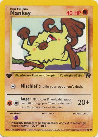 1st Ed. Mankey 61/82 - NM