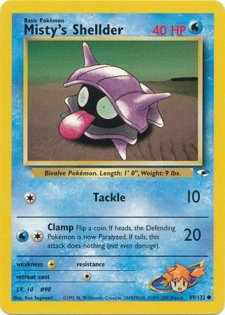 Misty's Shellder 89/132 - LP