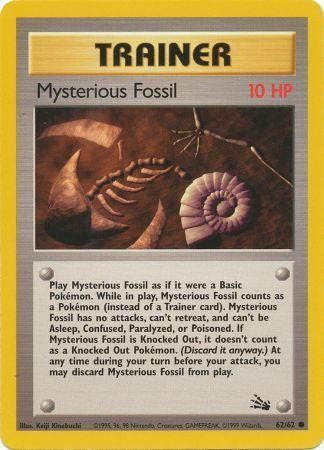 Mysterious Fossil 62/62 - MP