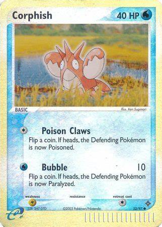 Corphish 52/97 (Reverse Holofoil) - NM