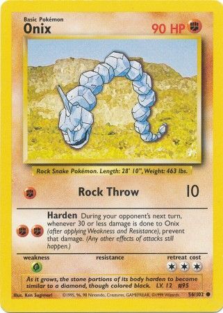 Onix 56/102 - NM